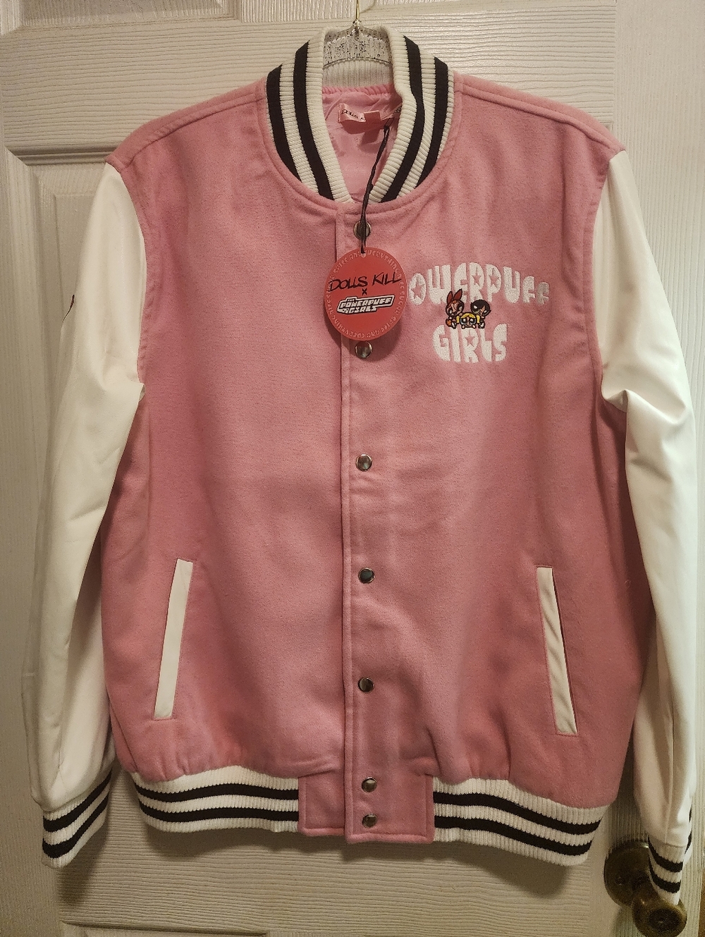 Dolls Kill Powerpuff Girls Varsity Jacket